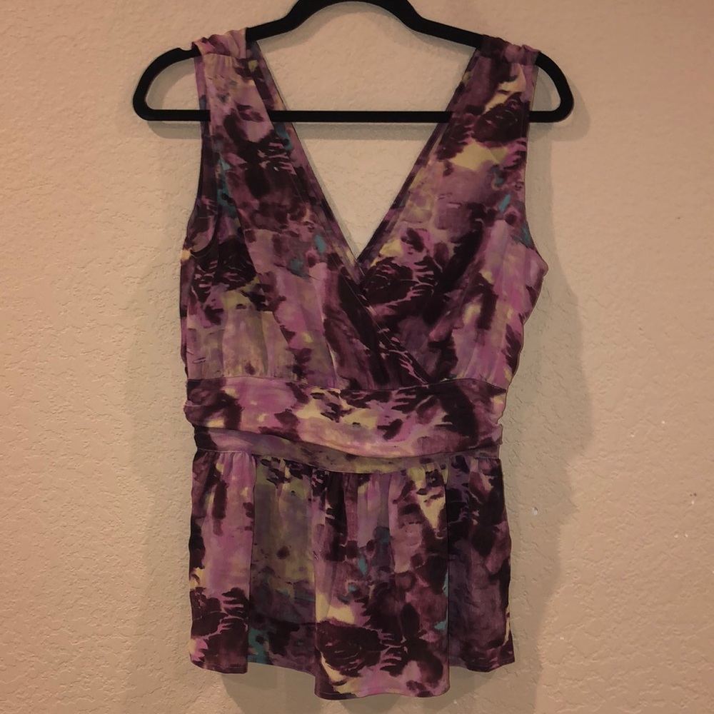 Banana republic blouse size 4 peplum